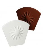 Embout profil alu chevron incliné Sunwood pour finition soignée