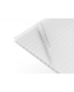 Panneau alvéolaire 10 mm en polycarbonate opale
