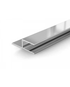 Profil H bordure en aluminium 10/16 mm
