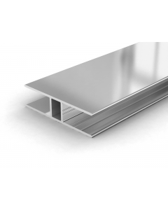 Profil H Sans Joint en Aluminium 10/16mm – Solution de Raccord Solide
