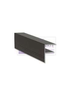 PROFIL F ALUMINIUM 25 MM