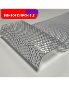 EZ GLAZE Polycarbonate profilé Breeze Blue pour lumière douce