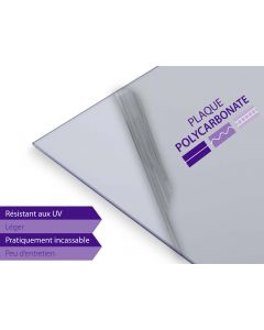 3 mm PLAQUE DE POLYCARBONATE COMPACT