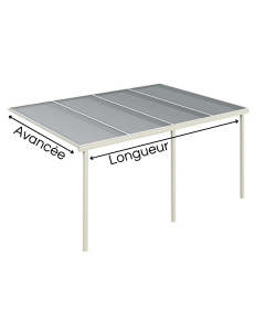 pergola en aluminium sur mesure