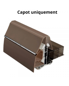 capot pour profil autoportant