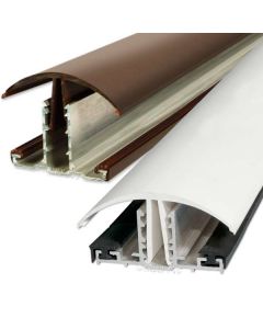 Ensemble complet de profil à clipser 10-25 mm Sunwood pour les plaques de polycarbonate alvéolaire
