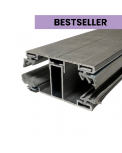 PROFIL DE JONCTION EASY EN ALUMINIUM POUR LES PLAQUES DE POLCYARBONATE ALVEOLAIRE