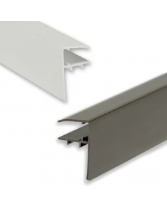Profil F en PVC 10 mm
