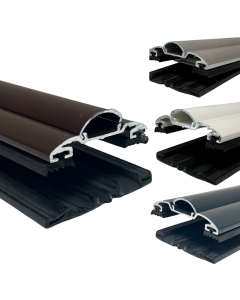 Profil alu chevron 50mm avec joint Sunwood pour une finition optimale