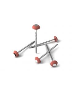 Vis de fixation en bitume rouge pour une installation fiable et esthétique
