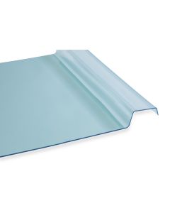 EZ GLAZE Polycarbonate profilé Breeze Blue pour lumière douce
