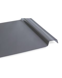 EZ GLAZE Polycarbonate profilé gris pour toiture et façades