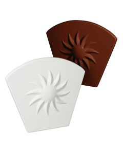 Embout profil alu chevron incliné Sunwood pour finition soignée