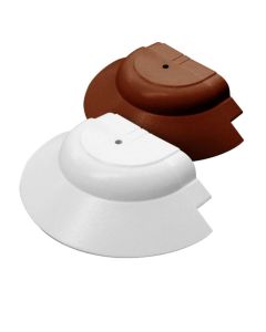 Embout profil faîtière 2 pentes/apex Sunwood pour finition robuste et esthétique