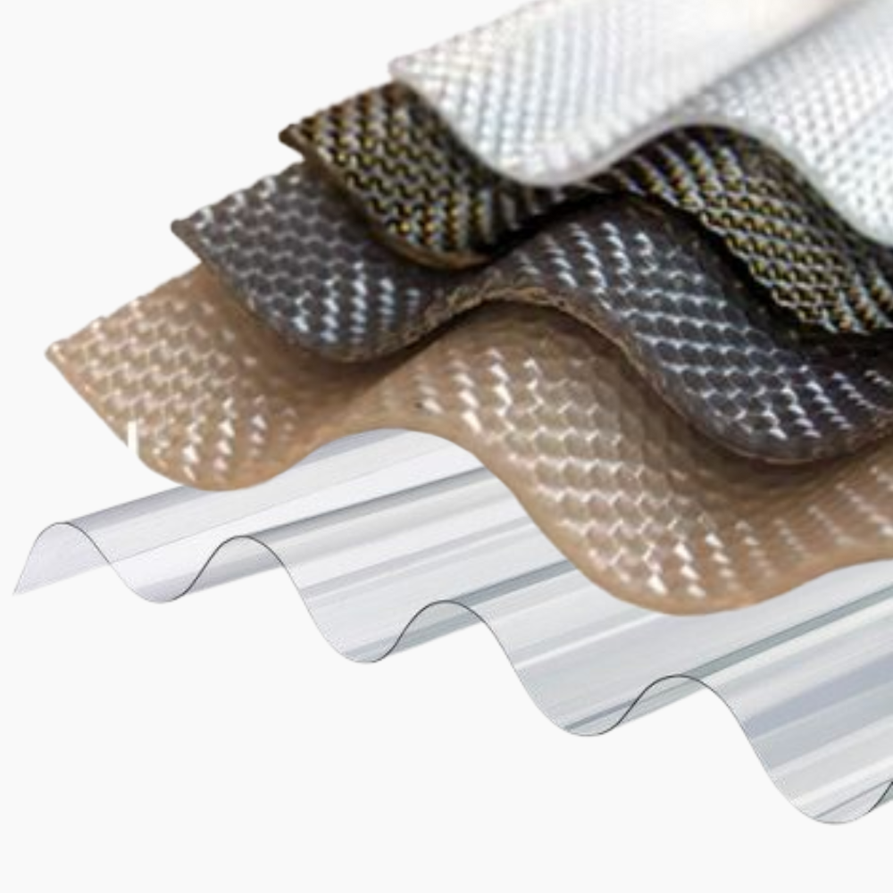 T&ocirc;les ondul&eacute;es en polycarbonate ou pvc petite onde