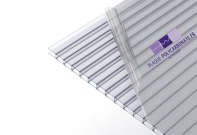 4 mm PLAQUE DE POLYCARBONATE ALVÉOLAIRE