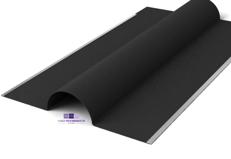 FAÎTIÈRE EN BITUME 0.85M NOIR