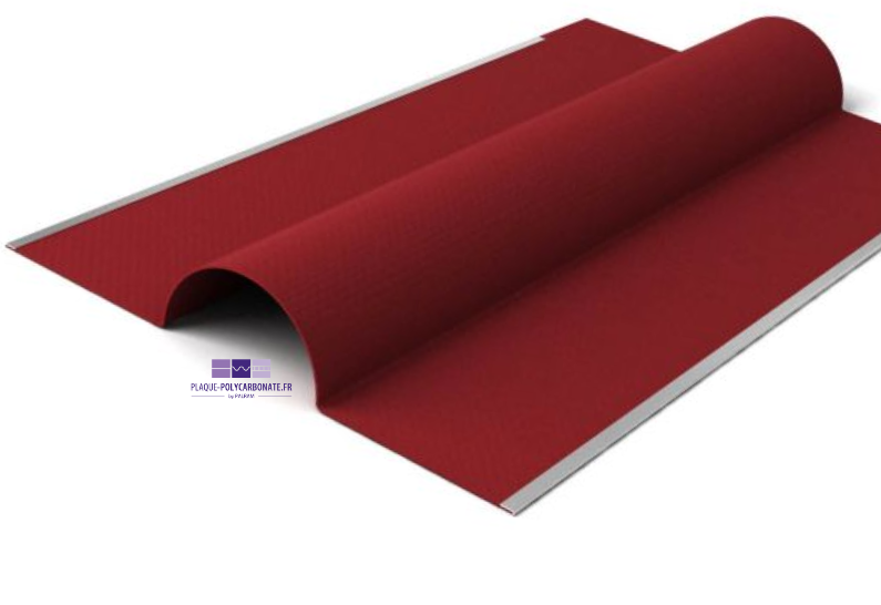 FAÎTIÈRE EN BITUME 0.85M ROUGE