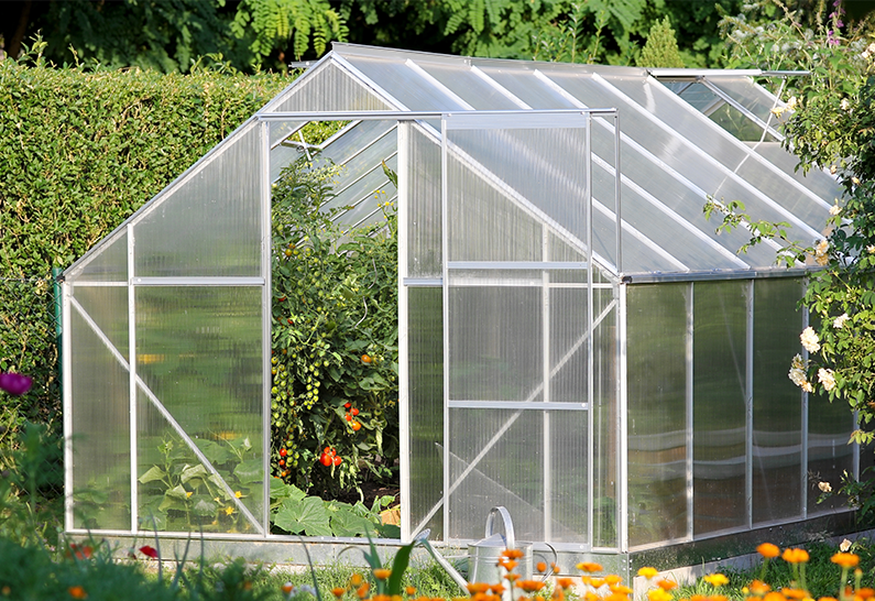 4mm Polycarbonate alvéolaire Transparent pour Serre de jardin - Lot 610x1220mm - Image 2