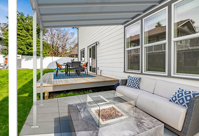 Pergola en aluminium sur mesure Evolution - Blanc - Image 4