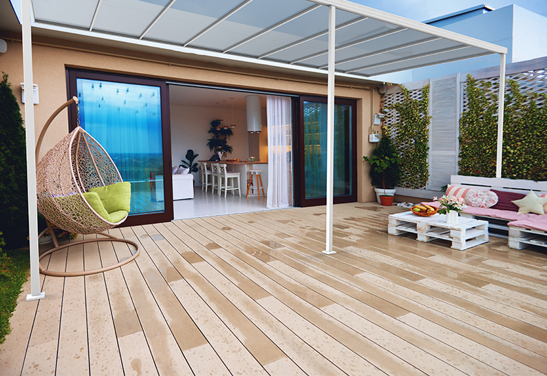 Pergola en aluminium sur mesure Evolution - Blanc - Image 3