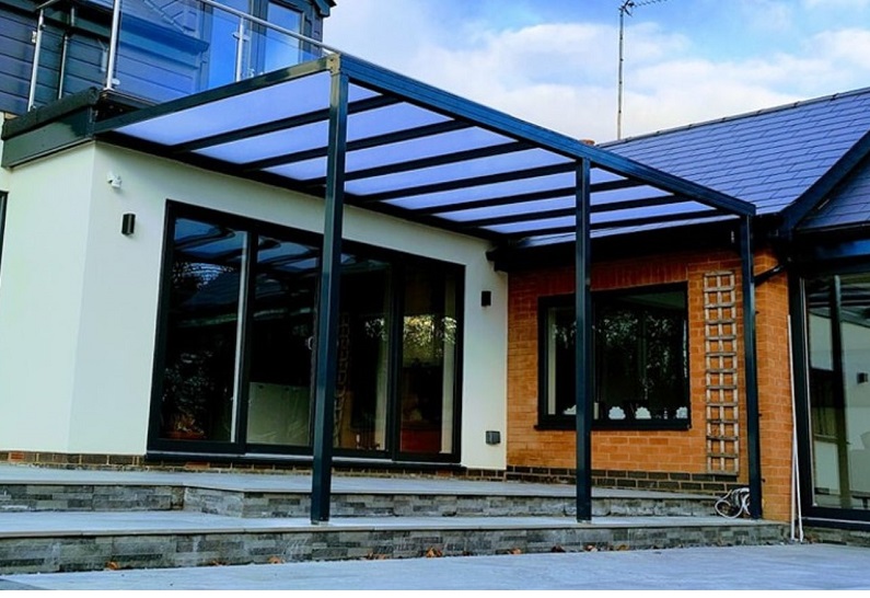 Pergola en aluminium sur mesure Evolution - Gris