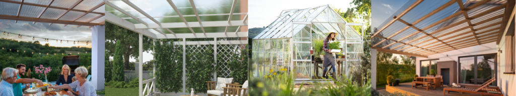 Protection UV des plaques de polycarbonate