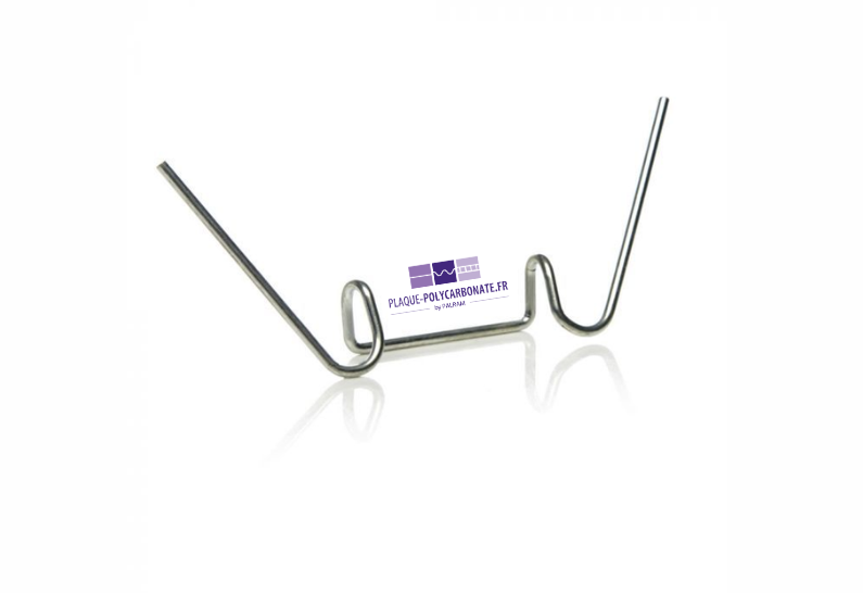 CLIPS POUR VITRAGE DE SERRE