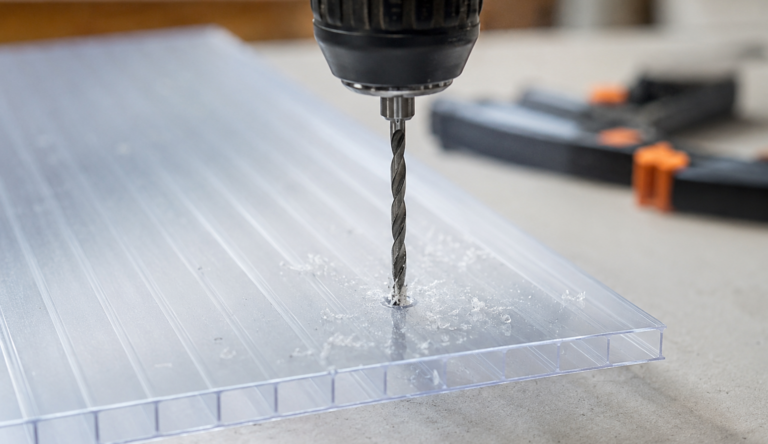 Comment percer une plaque en polycarbonate ? Le guide complet pour un perçage sans fissure