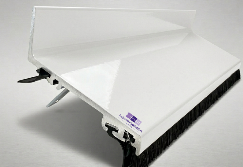 PROFIL MURAL UNIVERSEL BLANC EN ALUMINIUM