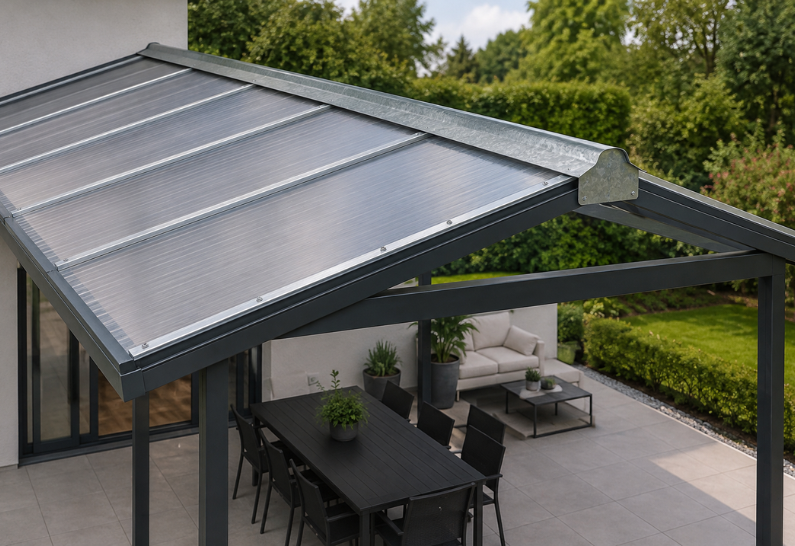 Faîtière Universelle Double Pente Galvanisée 1,83 m | Toiture